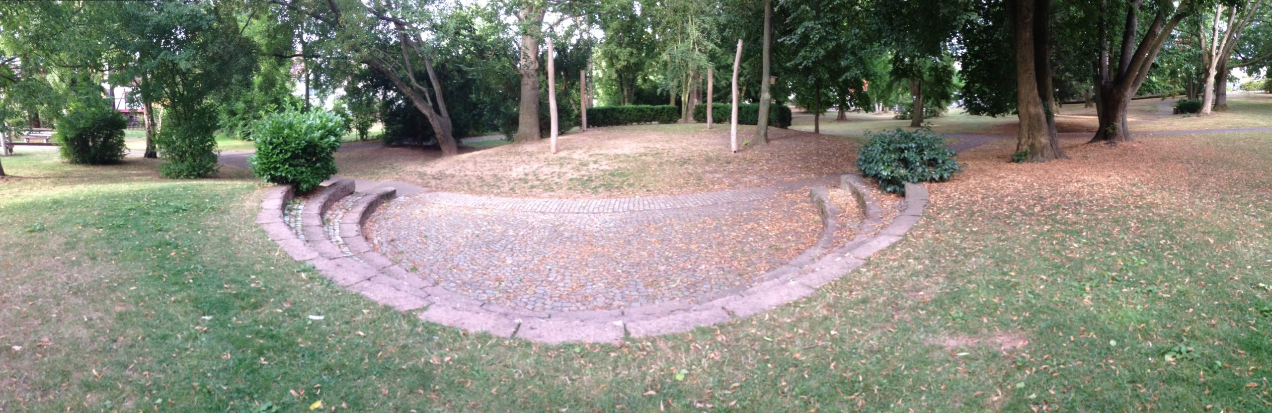 Amphitheater im Botanischen Garten, Eschwege